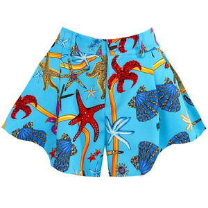 Sea Shore Printed loose flared Shorts
